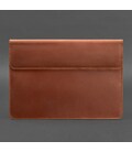 Кожаный чехол-конверт на магнитах для MacBook 13 Светло-коричневый Crazy Horse картинка, изображение, фото