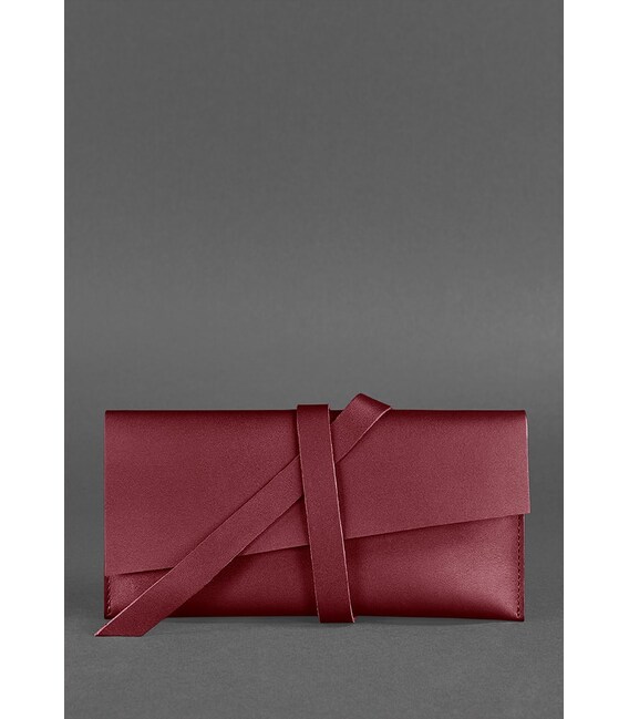 Шкіряний тревел-кейс Voyager 1.2 бордовий Краст картинка, зображення, фото