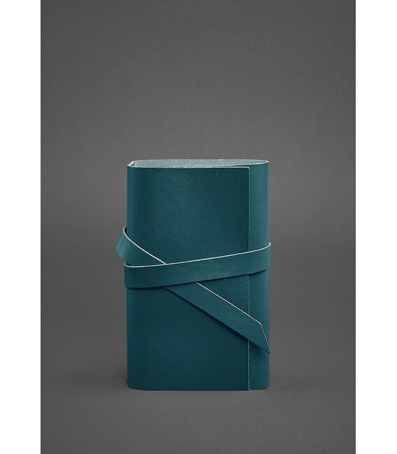 Шкіряний блокнот (Софт-бук) 1.0 Зелений Краст картинка, зображення, фото