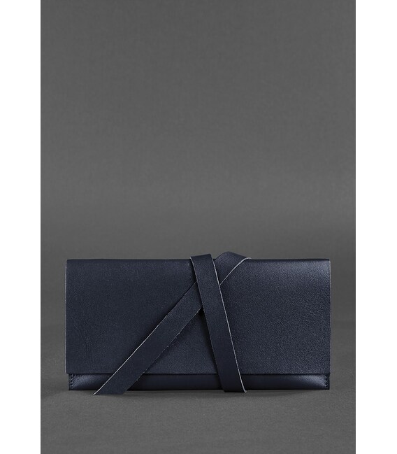 Кожаный тревел-кейс Voyager 1.0 темно-синий фото, картинка, изображение