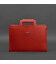 Жіноча шкіряна сумка для ноутбука і документів червона картинка, зображення, фото
