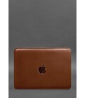Кожаный чехол для MacBook 13 дюйм Светло-коричневый Crazy Horse картинка, изображение, фото