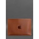 Кожаный чехол для MacBook 13 дюйм Светло-коричневый Crazy Horse фото