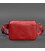 Кожаная женская поясная сумка Dropbag Mini красная картинка, изображение, фото