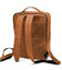 Шкіряний чоловічий рюкзак рудий RB-7280-3md фото, картинка, изображение