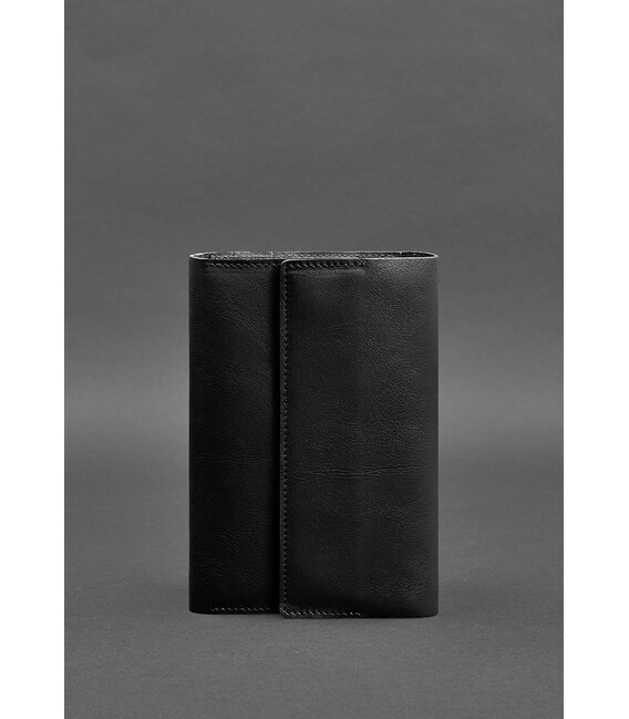 Шкіряний блокнот (Софт-бук) 5.1 вугільно-чорний картинка, зображення, фото