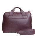 Кожаная деловая сумка Attache Briefcase бордовый флотар фото, картинка, изображение