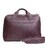 Кожаная деловая сумка Attache Briefcase бордовый флотар фото, картинка, изображение