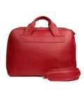 Кожаная деловая сумка Attache Briefcase красный флотар фото, картинка, изображение