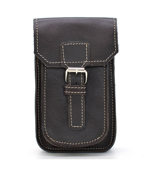 Шкіряна сумка чохол на пояс коричнева TARWA GC-2090-3md фото, картинка, изображение