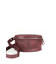 Кожаная поясная сумка бордовая винтажная фото, картинка, изображение
