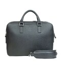 Шкіряна ділова сумка Briefcase 2.0 чорний флотар картинка, зображення, фото