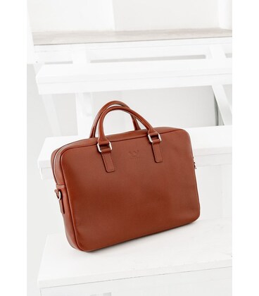 Кожаная деловая сумка Briefcase 2.0 светло-коричневый картинка, изображение, фото