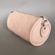 Кожаная сумка поясная-кроссбоди Cylinder пудровая флотар фото