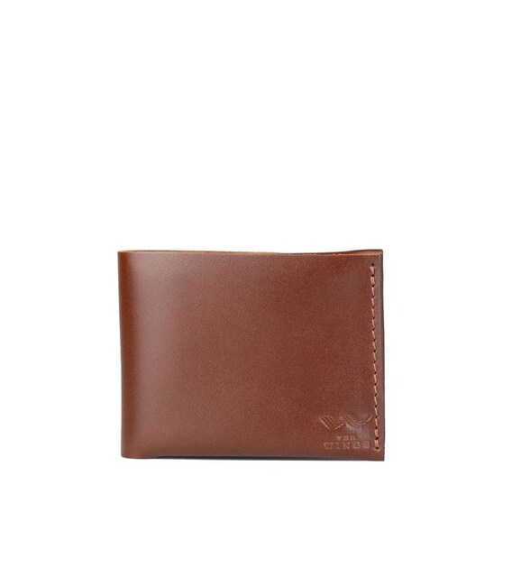 Шкіряний гаманець Mini з монетницею світло-коричневий картинка, зображення, фото