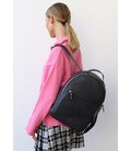 Кожаный рюкзак Groove M графитный фото, картинка, изображение