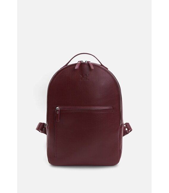 Шкіряний рюкзак Groove M бордовий картинка, зображення, фото