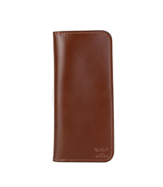 Шкіряне портмоне Middle світло-коричневий картинка, зображення, фото