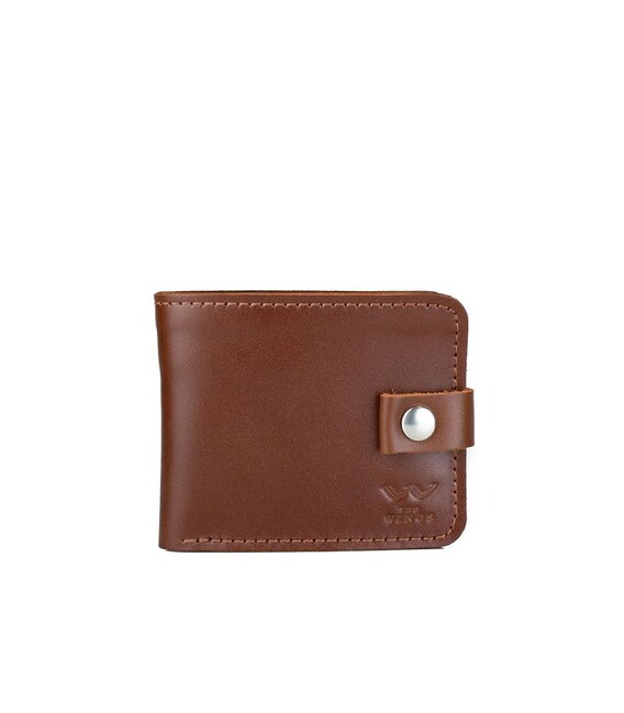 Кожаное портмоне Mini 2.0 светло-коричневый фото, картинка, изображение