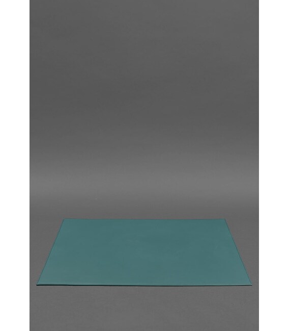 Накладка на стол руководителя - Кожаный бювар 1.0 Зеленый фото, картинка, изображение