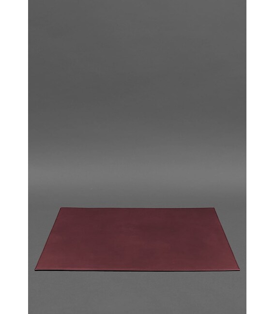 Накладка на стіл керівника - Шкіряний бювар 1.0 Бордовий картинка, зображення, фото