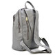 Шкіряний жіночий сірий рюкзак TARWA FJ-2008-3md фото