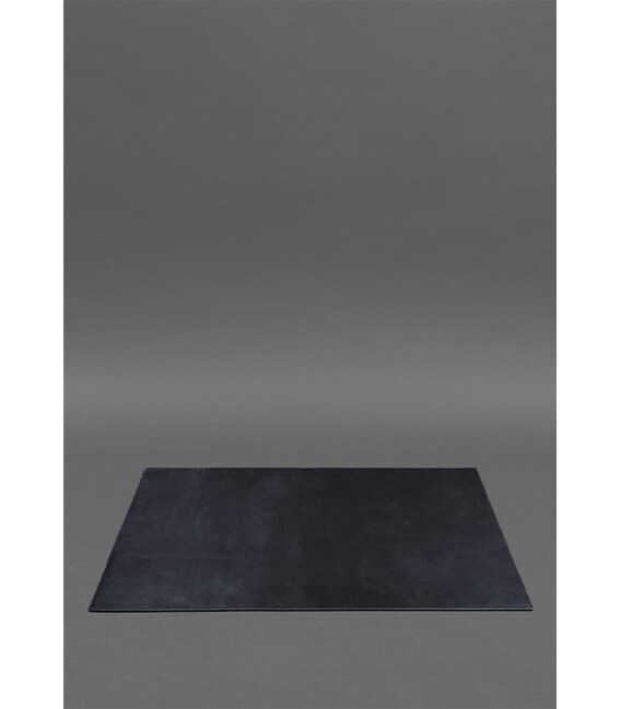 Накладка на стіл керівника - Шкіряний бювар 1.0 Темно-синій Crazy Horse картинка, зображення, фото