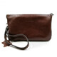 Барсетка чоловіча клатч 705623 колір хенессі гладка шкіра Grande Pelle картинка, зображення, фото