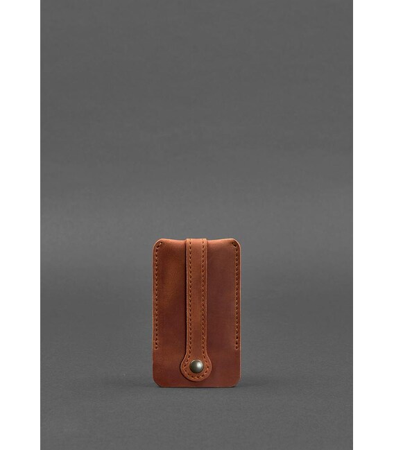 Шкіряна ключниця 1.0 світло-коричнева Crazy Horse картинка, зображення, фото