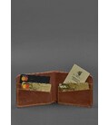 Чоловіче шкіряне портмоне 4.1 (4 кишені) світло-коричневе картинка, зображення, фото