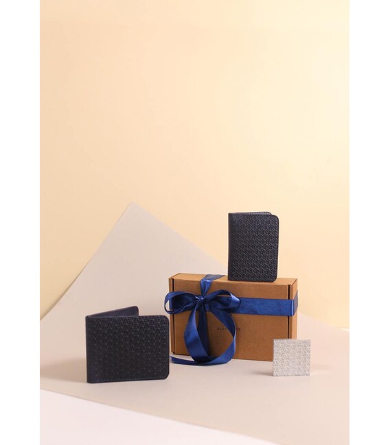 Мужской подарочный набор кожаных аксессуаров Каир фото, картинка, изображение