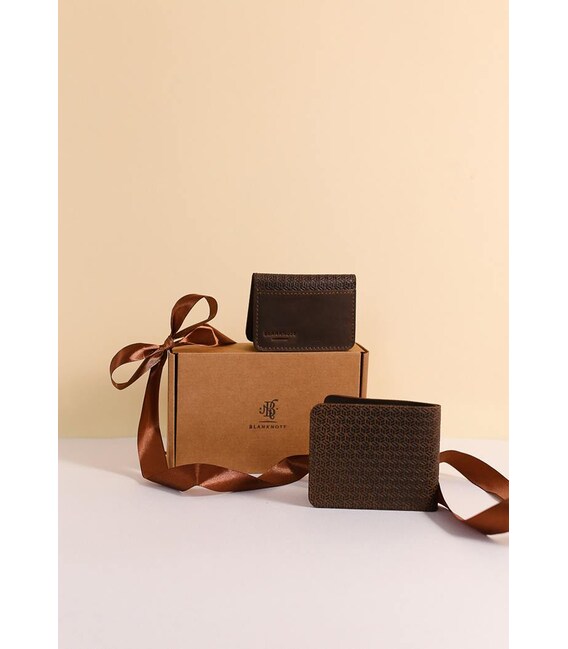 Чоловік подарунковий набір шкіряних аксесуарів Пекін картинка, зображення, фото