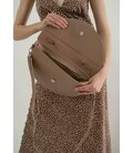 Жіноча шкіряна сумка Сhris maxi карамель краст картинка, зображення, фото
