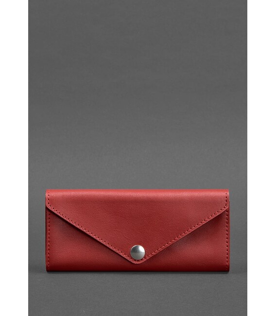 Жіночий шкіряний гаманець Керрі 1.0 червоний картинка, зображення, фото