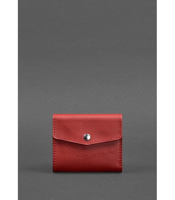 Жіночий шкіряний гаманець 2.1 червоний Krast картинка, зображення, фото