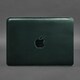 Шкіряний чохол для MacBook 14 дюйм Зелений Crazy Horse картинка, зображення, фото