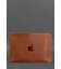 Кожаный чехол для MacBook 14 дюйм Светло-коричневый Crazy Horse фото, картинка, изображение
