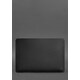 Кожаный чехол для MacBook 14 дюйм Черный Crazy Horse фото