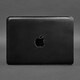 Шкіряний чохол для MacBook 14 дюйм Чорний Crazy Horse картинка, зображення, фото