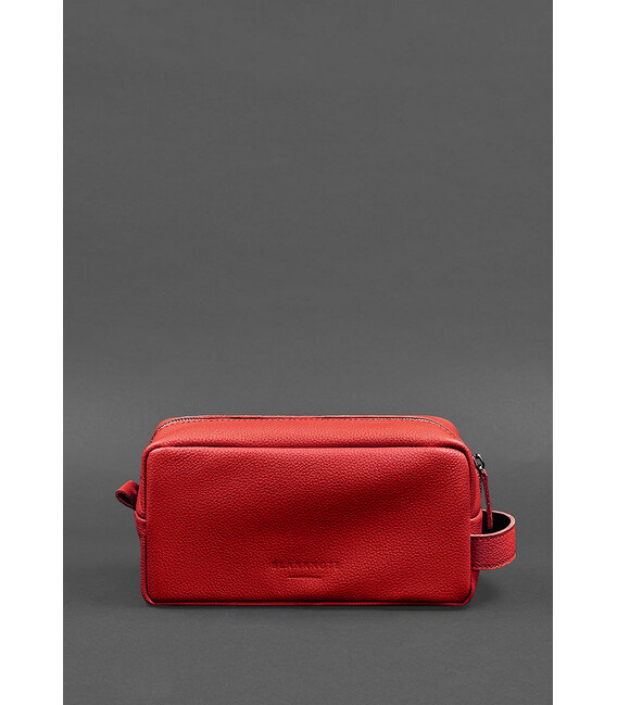 Кожаная косметичка-несессер 6.0 красный флотар фото, картинка, изображение