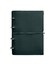 Шкіряний блокнот А4 на кільцях (Софт-бук) 9.0 в м'якій обкладинці зелений Краст картинка, зображення, фото