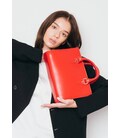Женская кожаная сумка Fancy красная картинка, изображение, фото