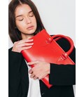 Жіноча шкіряна сумка Fancy червона картинка, зображення, фото