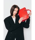 Жіноча шкіряна сумка Fancy червона картинка, зображення, фото