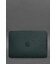 Чохол із натуральної шкіри для MacBook 13 дюйм Зелений краст картинка, зображення, фото