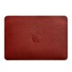 Чехол из натуральной кожи для MacBook 13 дюйм Красный фото