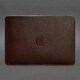 Чехол из натуральной кожи для MacBook 13 дюйм Бордовый фото