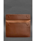 Кожаный чехол-конверт на магнитах для MacBook 13 Светло-коричневый фото, картинка, изображение