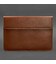 Шкіряний чохол-конверт на магнітах для MacBook 13 Світло-коричневий картинка, зображення, фото