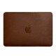 Чохол із натуральної шкіри для MacBook 13 дюйм Світло-коричневий картинка, зображення, фото